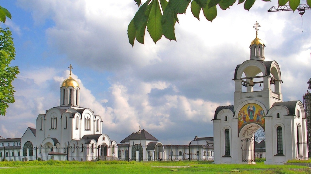 A church in Minsk, Belarus