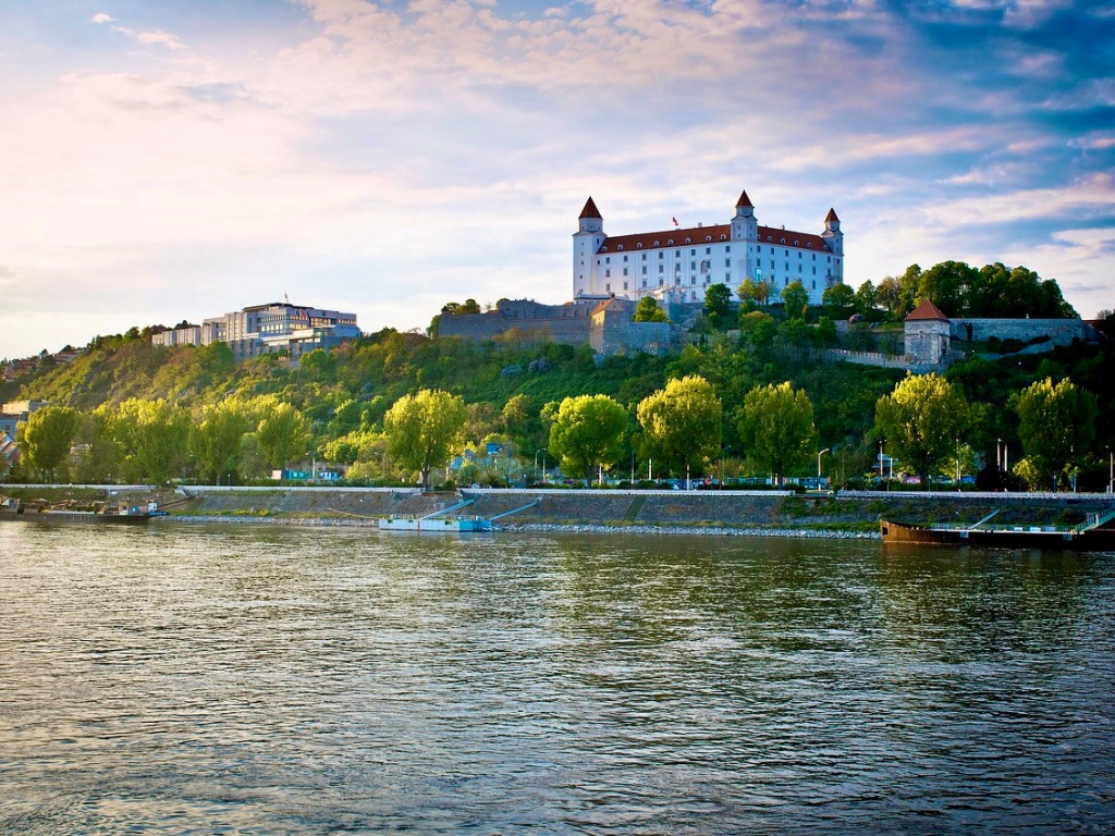 The Bratislava Castle in Slovakia