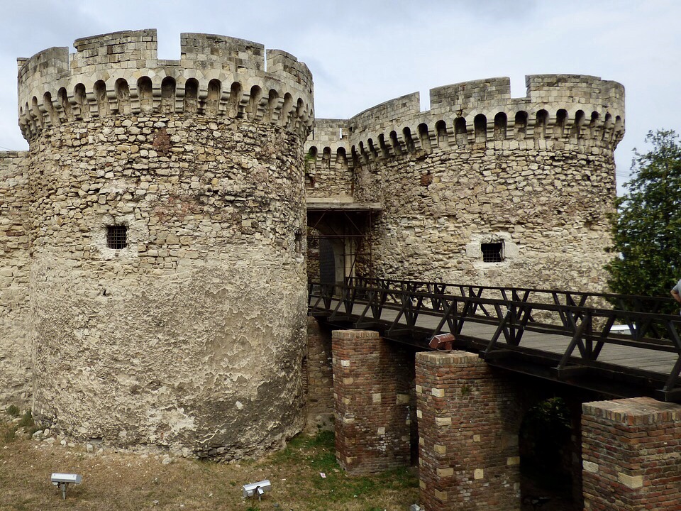 A castle in Belgrade, Serbia